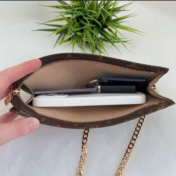 ✅AUTH✅Louis Vuitton Brown Mono SHOULDER BAG - Picture 11 of 11